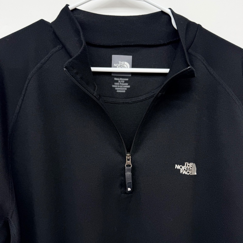 The North Face Flight Series Activewear VaporWick 1/4 Zip Pullover Mens XL Black - Picture 2 of 9